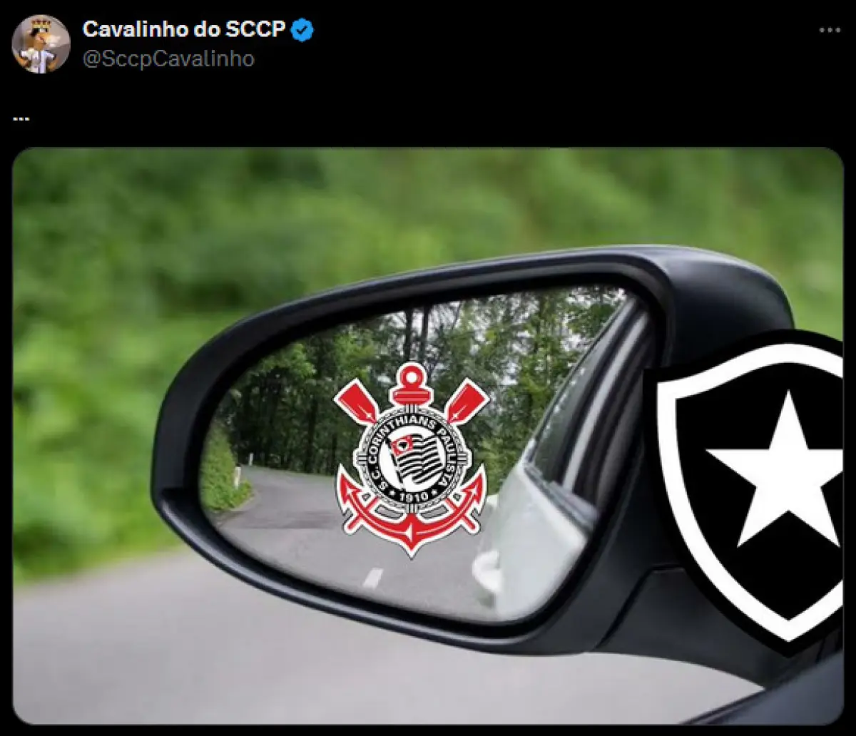 Toma cuidado, não, viu Botafogo ... ???
